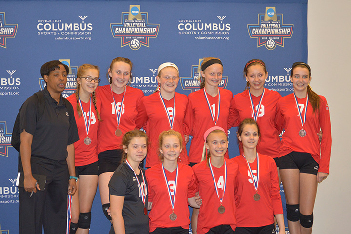 Borderline 13 Hawks: 3rd Place Gold, OVR 2016 Girls' Volleyball Championships, May 14, 2016