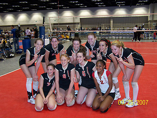 Kaepa Borderline 15 Hawks, First Place Mizuno Hoozier Mideast Qualifier 2007