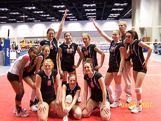 Kaepa Borderline 15 Hawks, First Place Mizuno Hoozier Mideast Qualifier 2007