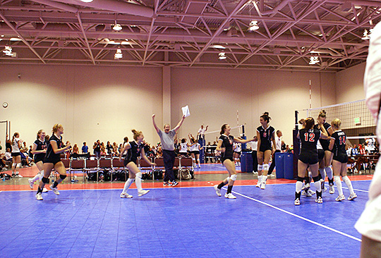 Kaepa Borderline 15 Hawks 2007: 5th Gold, National Division, USA Junior Olympic Girls' Volleyball Championships