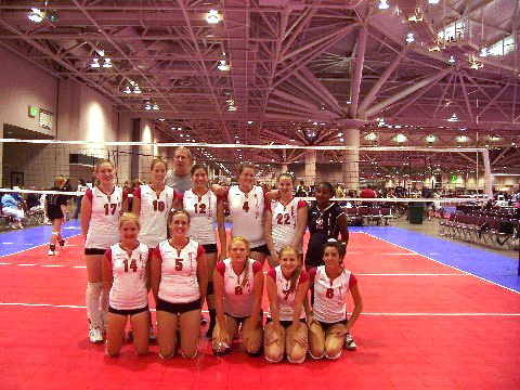Kaepa Borderline 15 Hawks 2007: 5th Gold, National Division, USA Junior Olympic Girls' Volleyball Championships
