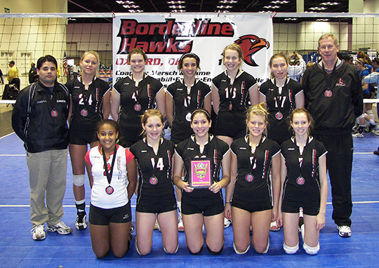 Kaepa Borderline 16 Hawks 2008: Mizuno Hoosier Mid-East Qualifier - 2nd in Gold